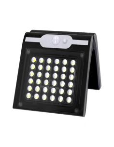 Aplique Solra 2W 220Lm. 6500K Sensor Color Negro 2