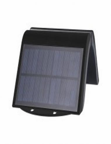 Aplique Solra 2W 220Lm. 6500K Sensor Color Negro