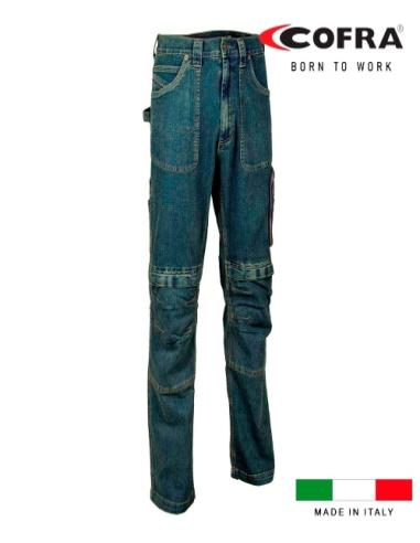 Pantalón Dortmund Azul Marino Cofra T.50