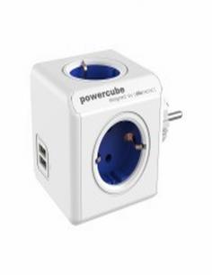 Powercube USB 4 Tomas de Corriente + 2 Usb 1202