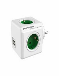 Powercube USB 4 Tomas de Corriente + 2 Usb 1202 2