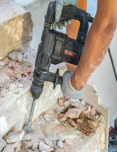 Martillo perforador KUX21 2F 1050W 7,5J SDS-MAX