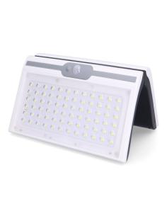 Aplique Solar 6W430Lm 6500K con Sensor, Blanco 2