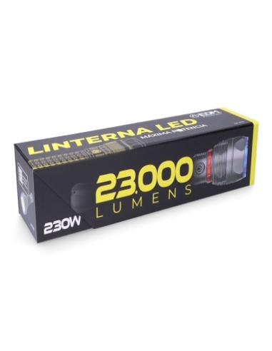 Linterna Led de Largo Alcance 23.000Lm.
