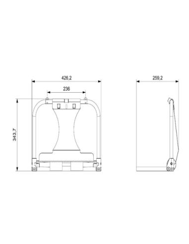 Portabobinas Muyral de Pared Jofel