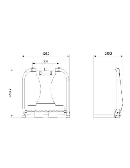 Portabobinas Muyral de Pared Jofel
